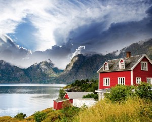 Сельский дом в норвегии купить территория россии во франции